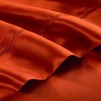 Aristelle Orange Luxury Pure Mulberry Silk Bedding Set