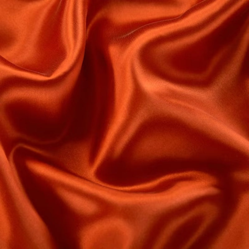 Aristelle Orange Luxury Pure Mulberry Silk Bedding Set