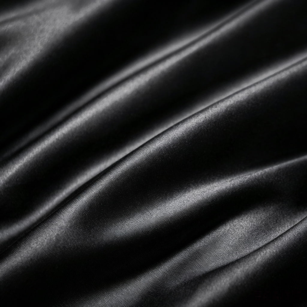 Anahi Black Embroidered Motif Border Egyptian Cotton Bedding Set