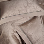 Bellarose Hemstitch Jacquard Egyptian Cotton Bedding Set