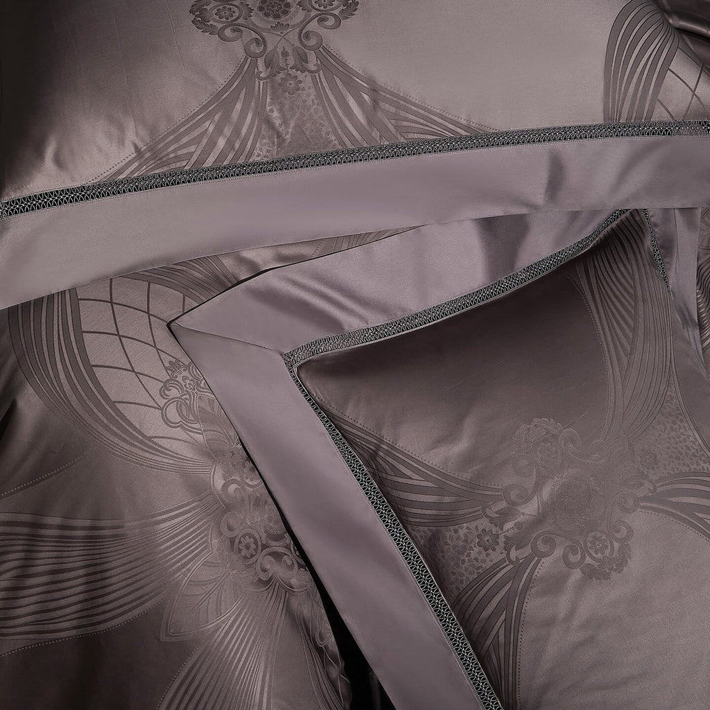 Varenna Hemstitch Jacquard Egyptian Cotton Bedding Set