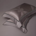 Varenna Hemstitch Jacquard Egyptian Cotton Bedding Set