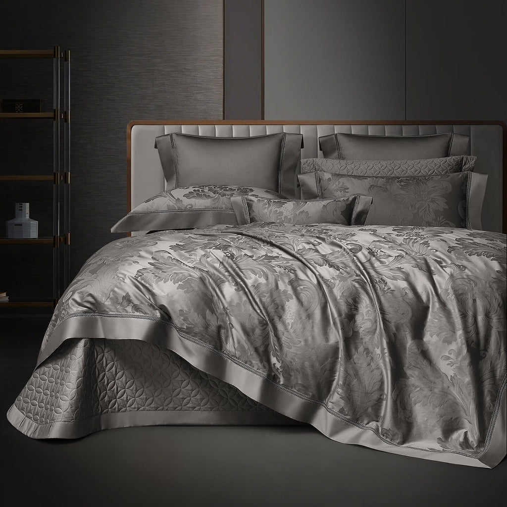 Montclair Hemstitch Jacquard Egyptian Cotton Bedding Set
