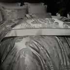 Montclair Hemstitch Jacquard Egyptian Cotton Bedding Set