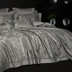 Montclair Hemstitch Jacquard Egyptian Cotton Bedding Set