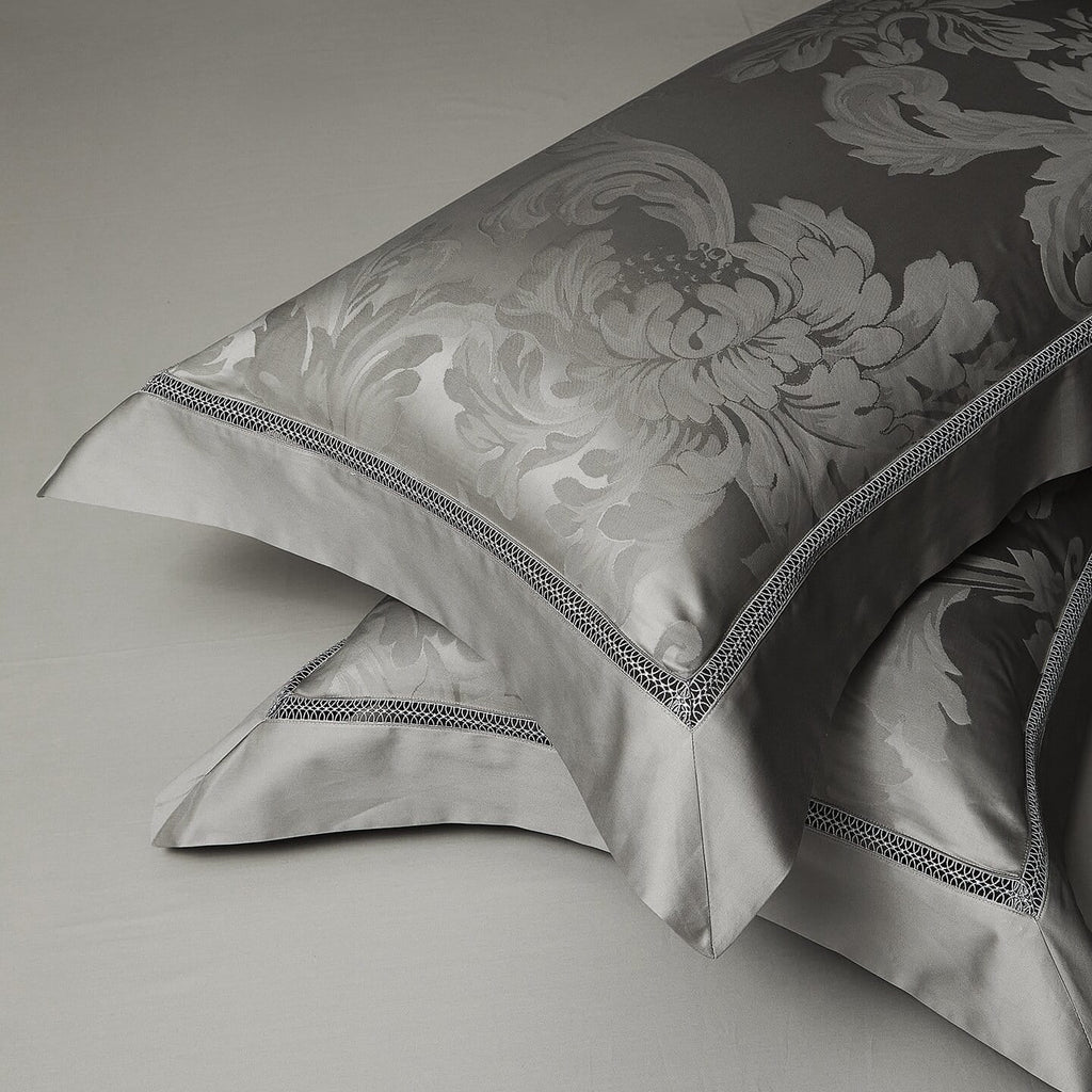Montclair Hemstitch Jacquard Egyptian Cotton Bedding Set