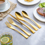 Jet Gold Stainless Steel Cutlery Set