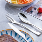 Jet Silver Stainless Steel Cutlery Set