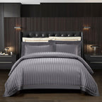 Marnula Grey Soft Silky Egyptian Cotton Bedding Set