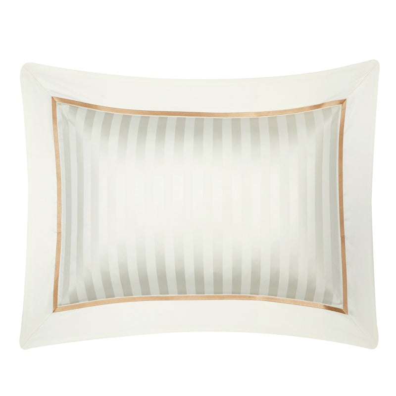 Marnula Beige Soft Silky Egyptian Cotton Bedding Set