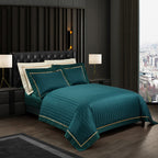 Marnula Green Soft Silky Egyptian Cotton Bedding Set