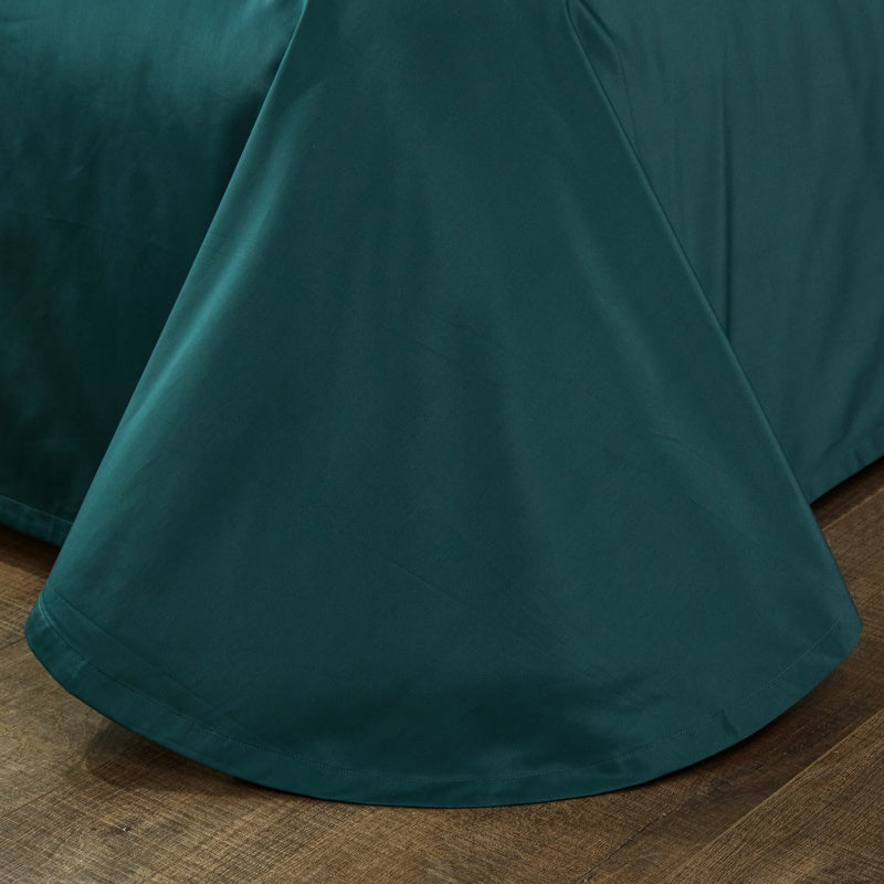 Marnula Green Soft Silky Egyptian Cotton Bedding Set