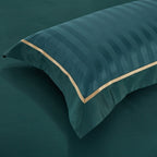 Marnula Green Soft Silky Egyptian Cotton Bedding Set