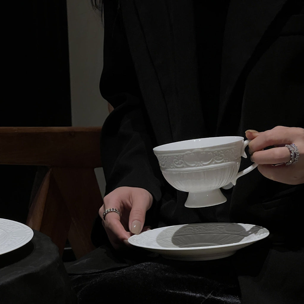 Soft White Cup Set