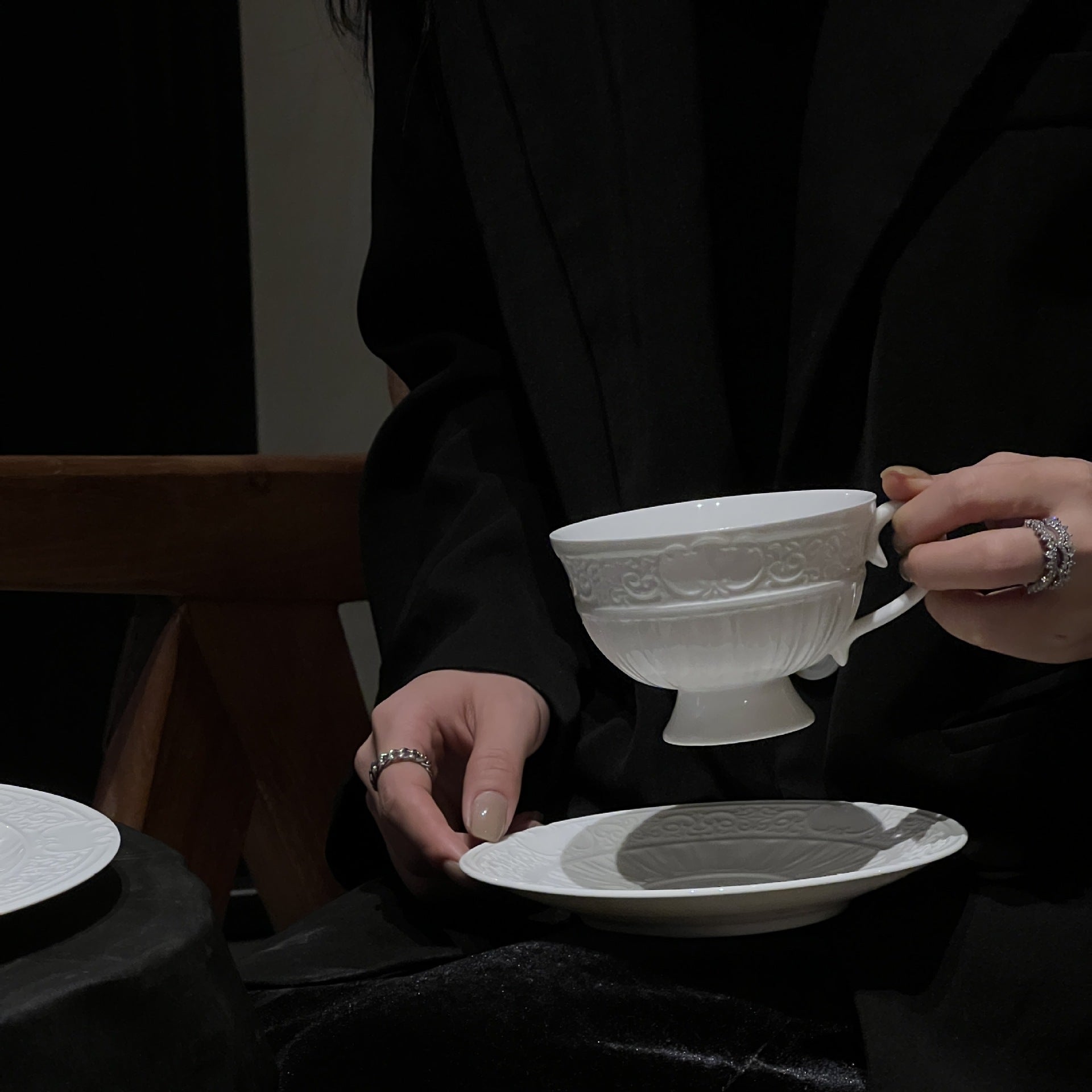Soft White Cup Set