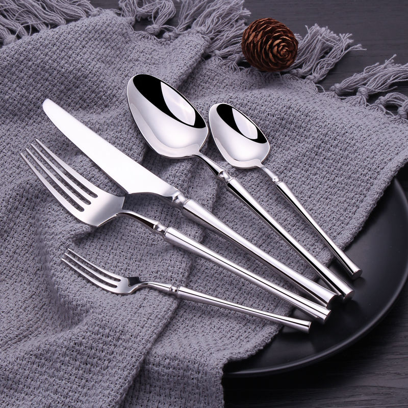 Serena Silver Luxury Stainless Steel Cutlery Set