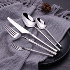 Serena Silver Luxury Stainless Steel Cutlery Set