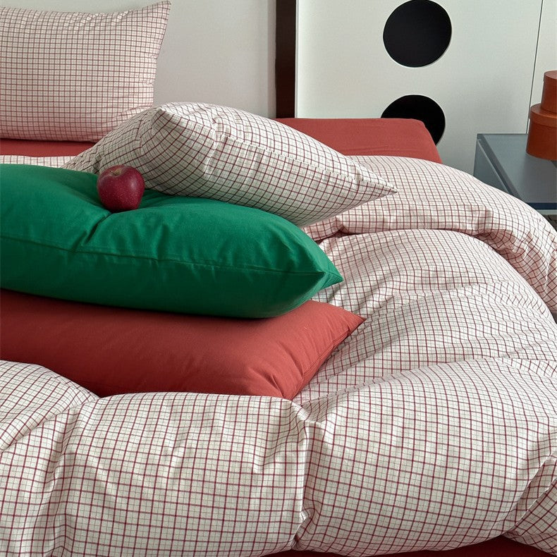 Classic Checkered  Bedding Set