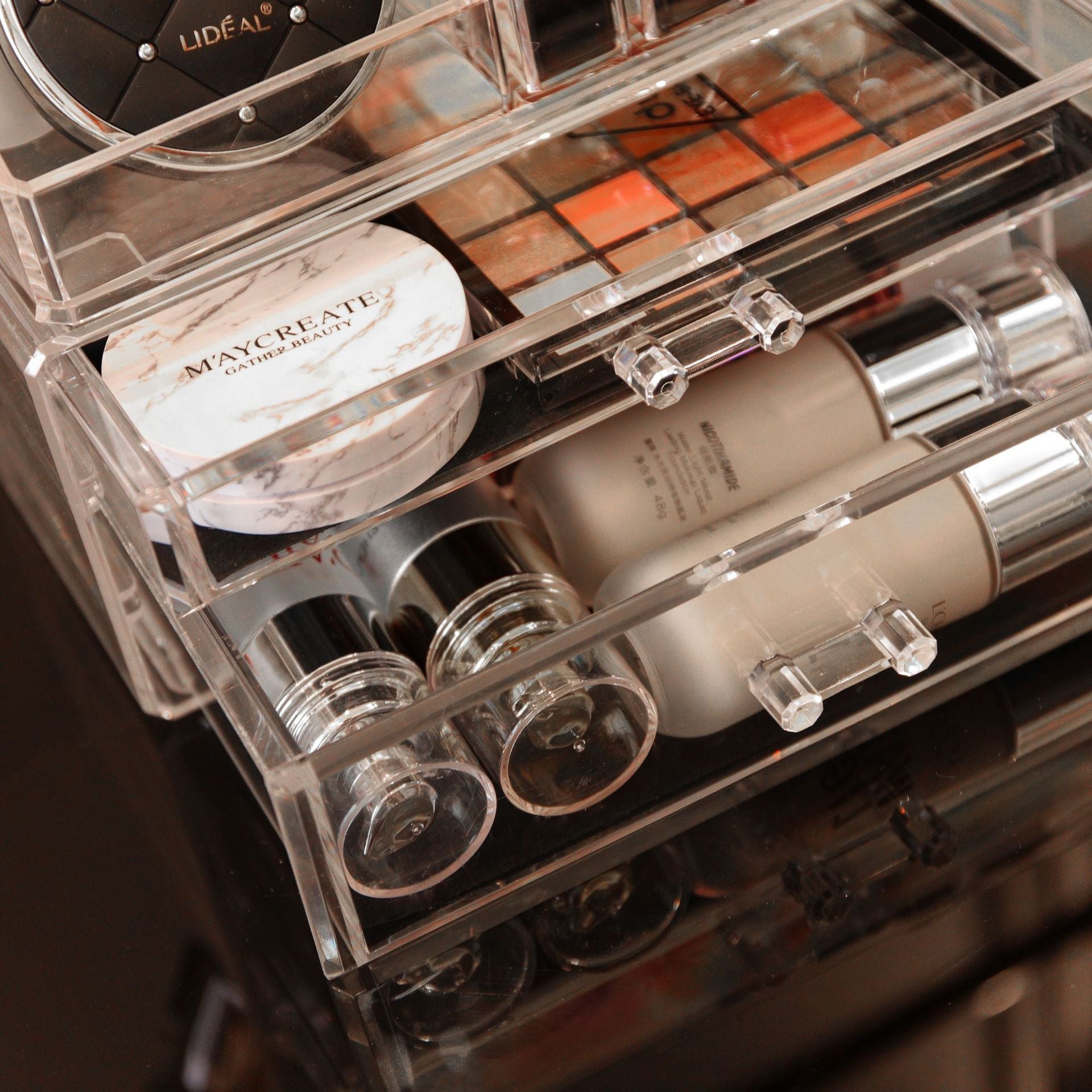 Olyss Acrylic Makeup Organizer