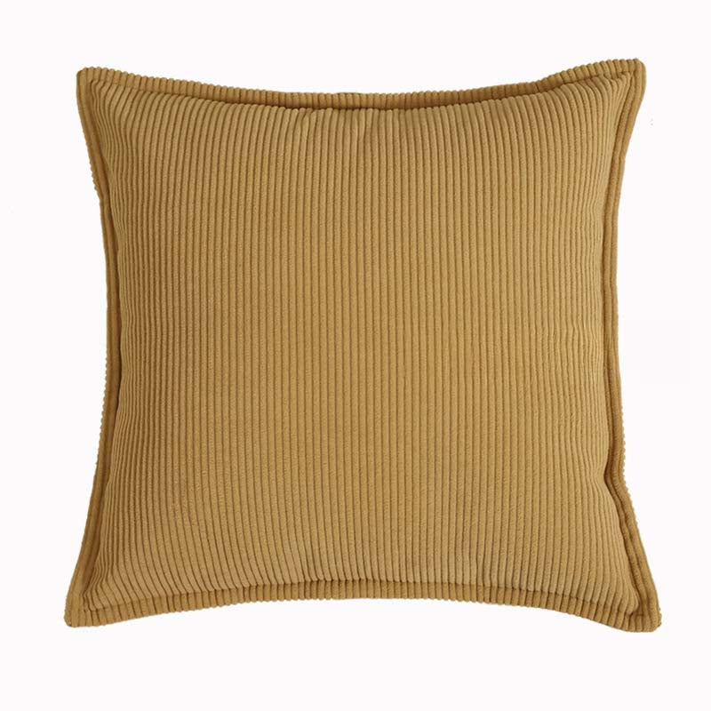 Muave Corduroy Throw Pillow