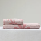 Pink Daisy Cotton Towel
