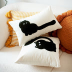 Sleek Tail Cat Cushion