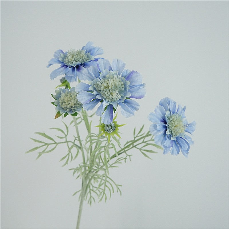 Faux Scabious Flower