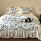 Embroidered Elegance Bedding Set