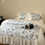 Embroidered Elegance Bedding Set