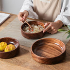 Tondo Walnut Bowl