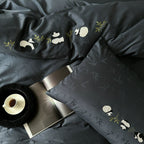 Panda Monochrome Luxury Bedding Set