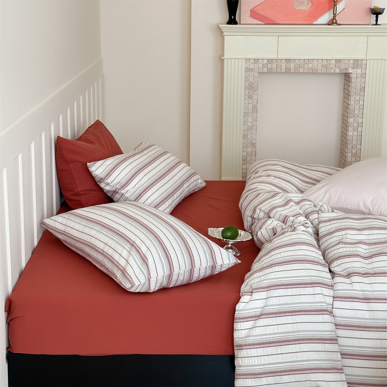 Calm Stripe Bedding Set