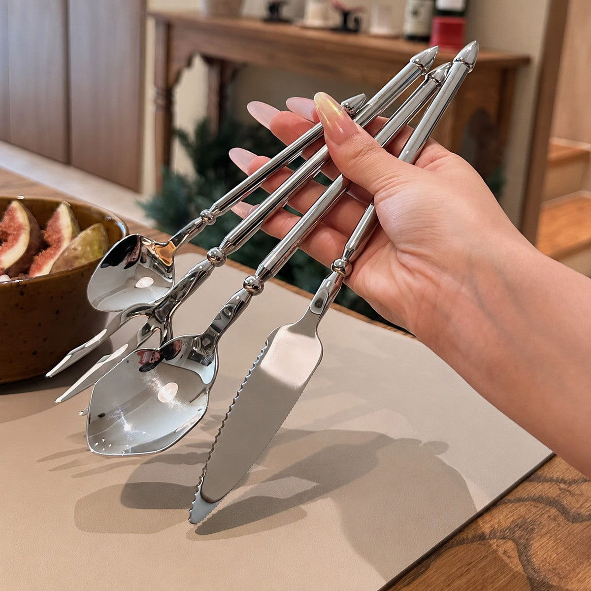 Lou Silver Exclusive Stainless Steel Cutlery Set