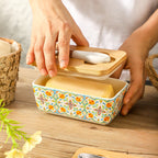 Porto Ceramic Butter Dish