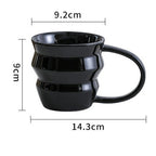 Wave Art Ceramic Cup