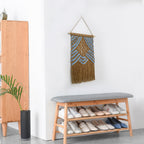 Elegant Brown Macrame Wall Decor