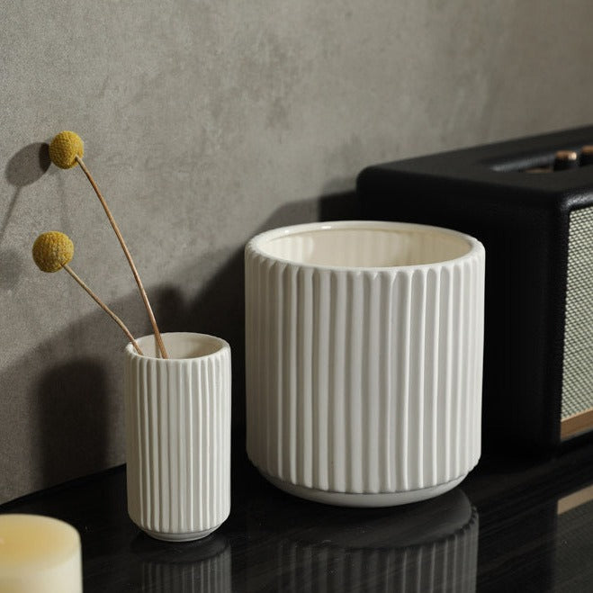 Versatile Fiber Cement Vase