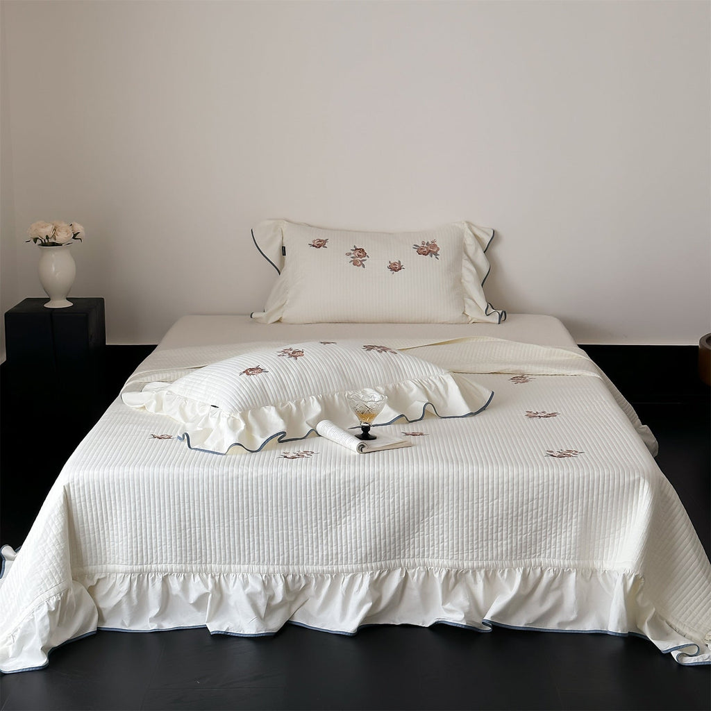 Mini Rose Texture Bedding Set