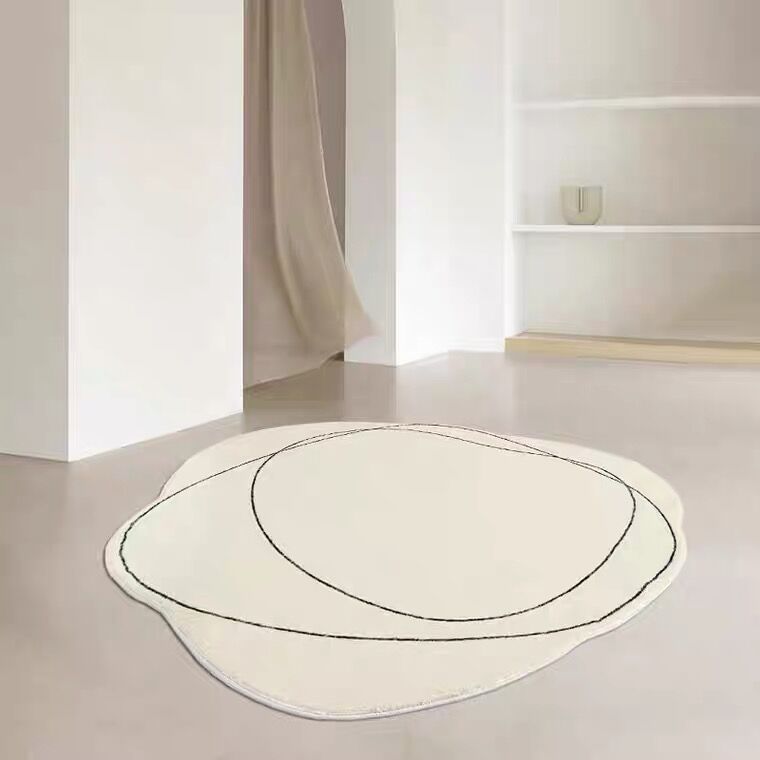Circular Abstract Rug - FINAL SALE