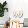 Weave Feather Macrame Wall Decor