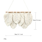 Weave Feather Macrame Wall Decor