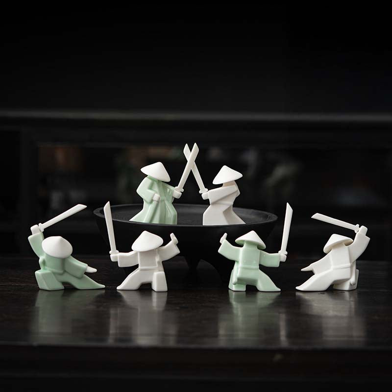 Tenshu Ceramic Incense Holders