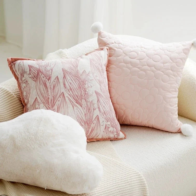 Blush Shade Cushion