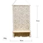 Handwoven Shelf Macrame Wall Decor