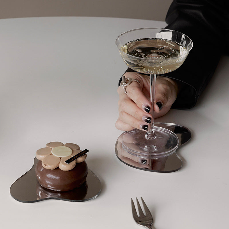 Polygonal Mirror Acrylic Coaster