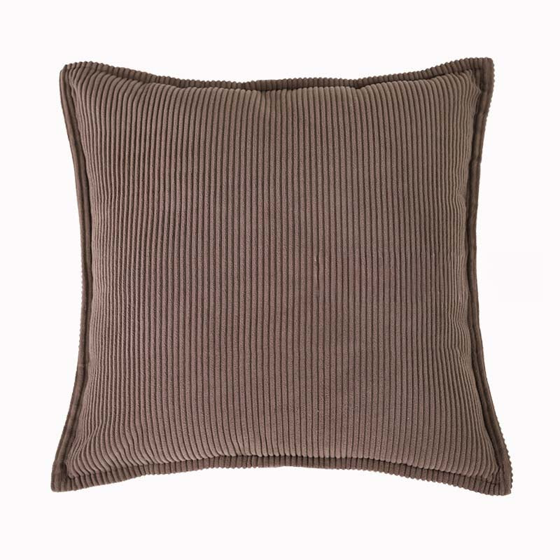 Muave Corduroy Throw Pillow