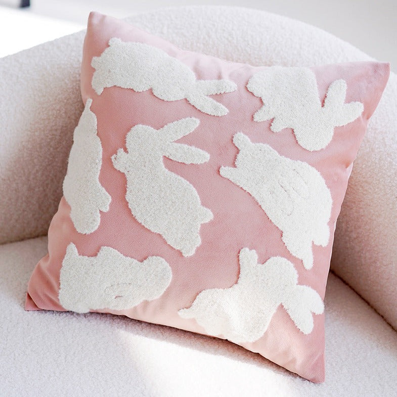 Hoppy Bunny Cushion