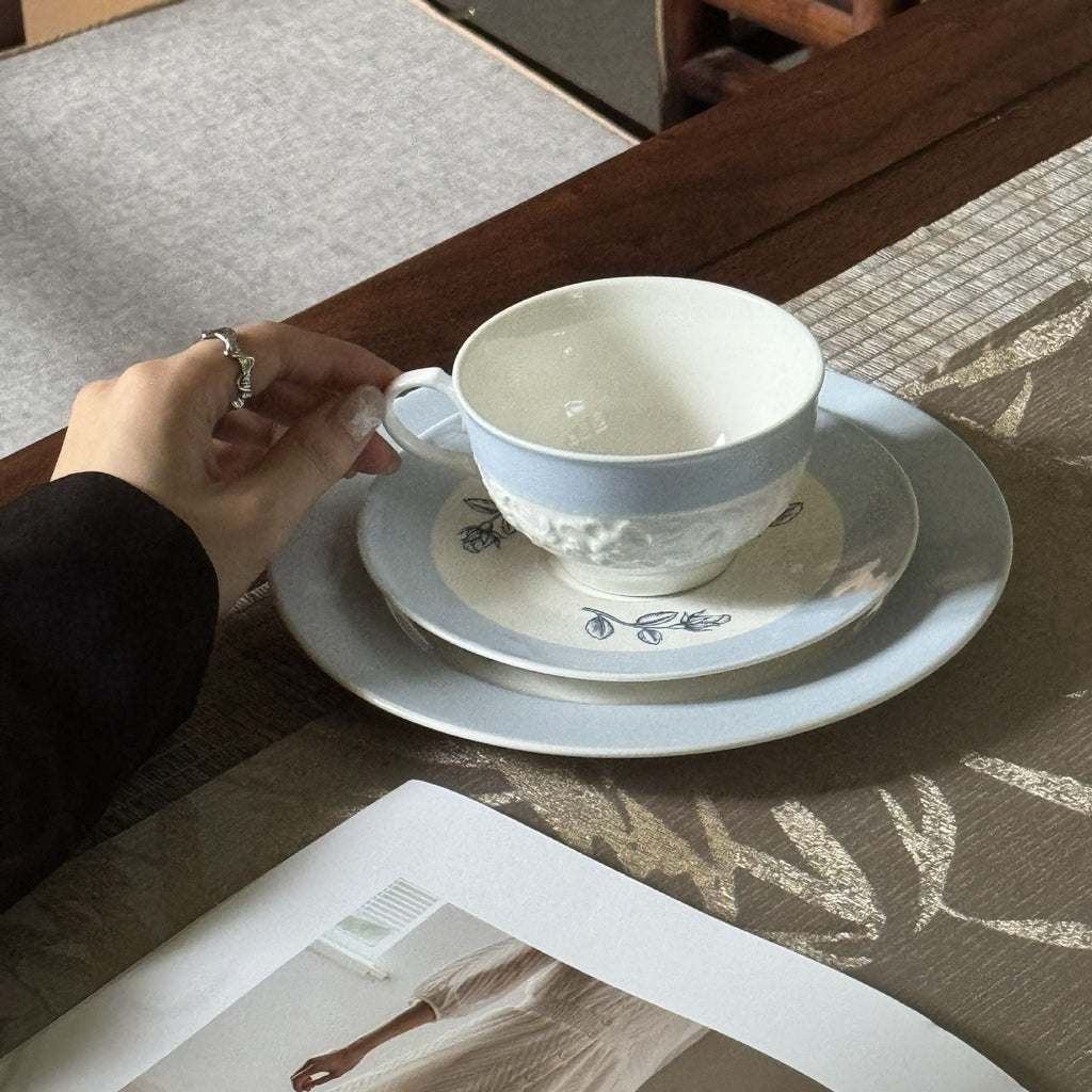 Blue Serenity Tea Cup