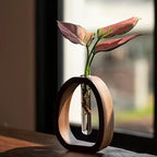 Torin Walnut Loop Vase