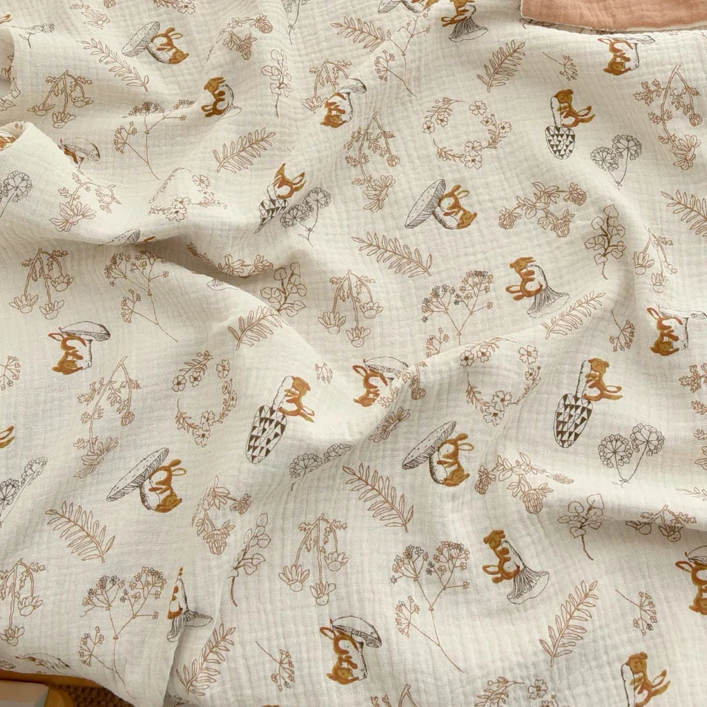 Hollow Hare Baby Quilt